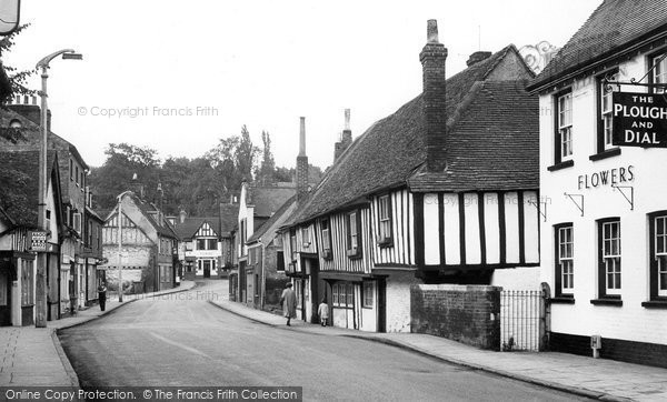 Photo of Hitchin, Bridge Street c.1955