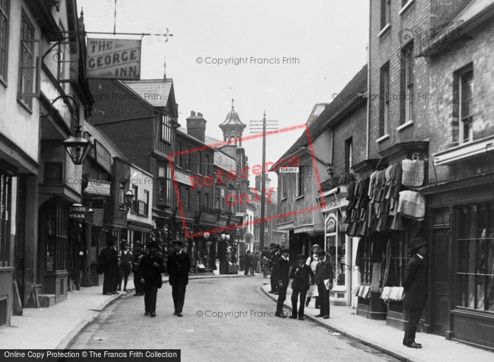 Photo of Hitchin, Bucklersbury 1908