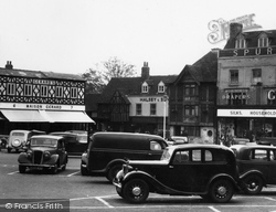 Car Park, Market Place c.1940, Hitchin