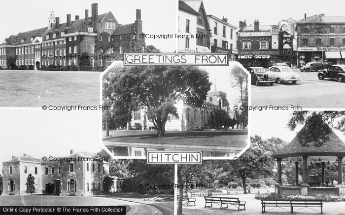 Photo of Hitchin, Composite c.1955