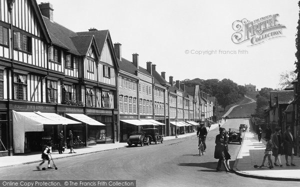 Photo of Hitchin, Hemitage Road 1929