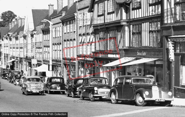 Photo of Hitchin, Hermitage Road 1956