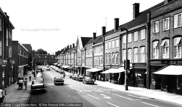Photo of Hitchin, Hermitage Road c.1965