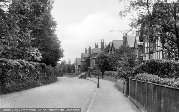 Photo of Hitchin, Highbury Road 1922