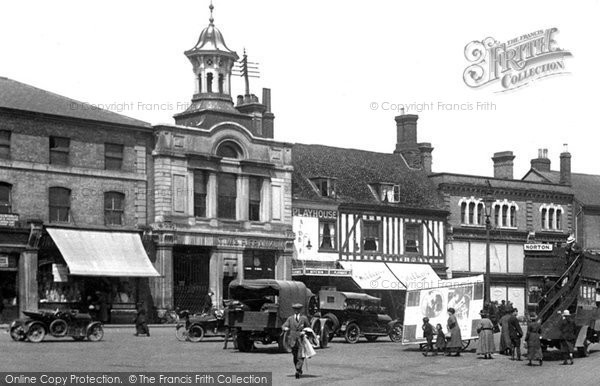Photo of Hitchin, Market Place 1922