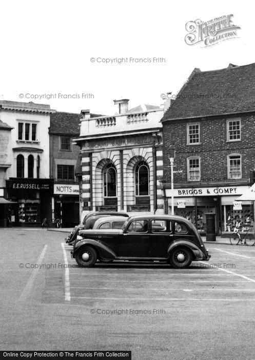 Photo of Hitchin, Market Place c.1955
