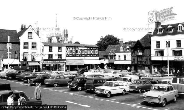 Photo of Hitchin, Market Place c.1965