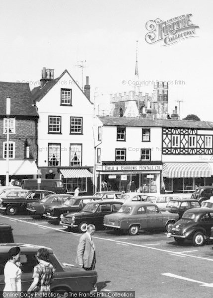Photo of Hitchin, Market Place c.1965