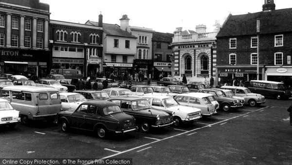 Photo of Hitchin, Market Place c.1965