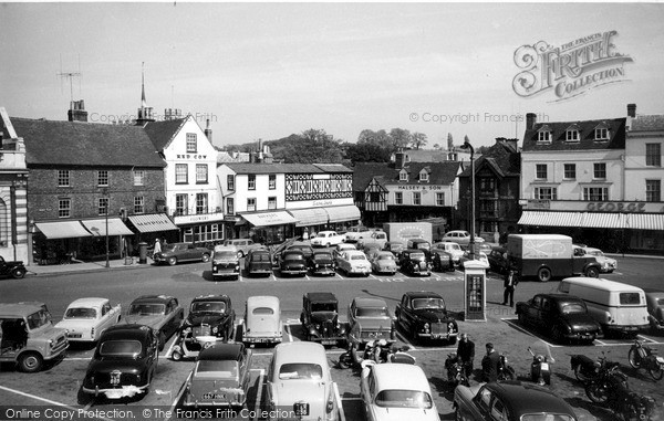 Photo of Hitchin, Market Square c.1960