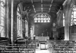 Parish Church, Chapel Of The Holy Trinity 1901, Hitchin
