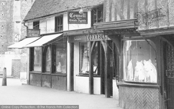 Photo of Hitchin, Shops c.1955