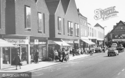 Shops In Bancroft c.1965, Hitchin