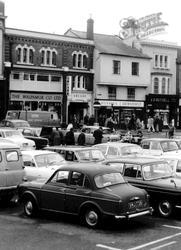 Shops In Market Place c.1965, Hitchin