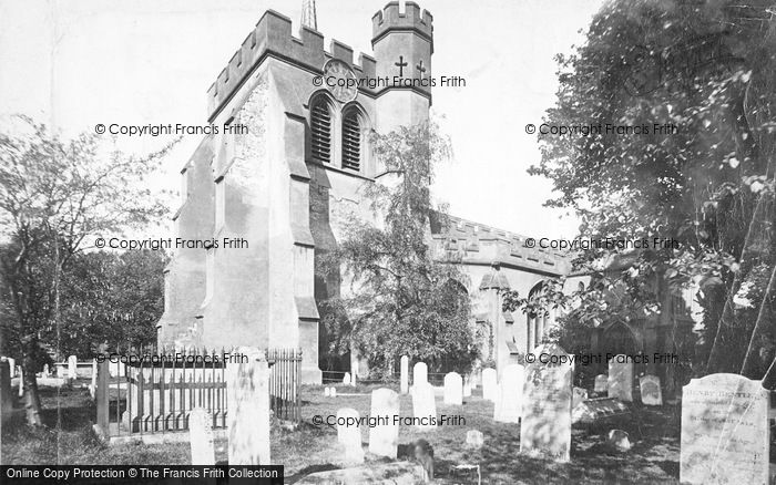 Photo of Hitchin, St Mary's Church 1901