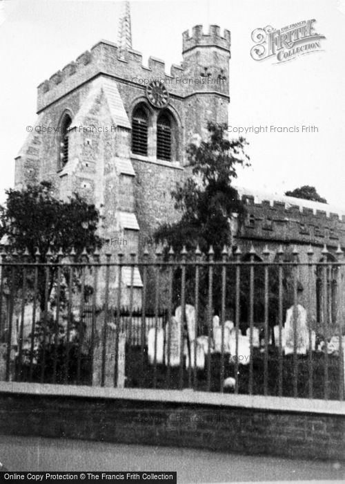 Photo of Hitchin, St Mary's Church 1909