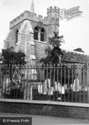 St Mary's Church 1909, Hitchin