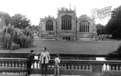 St Mary's Church And River Hiz c.1965, Hitchin