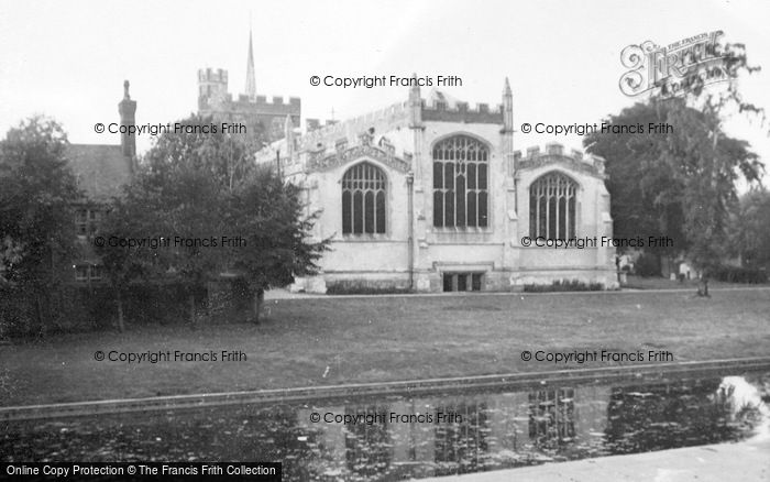 Photo of Hitchin, St Mary's Church c.1950