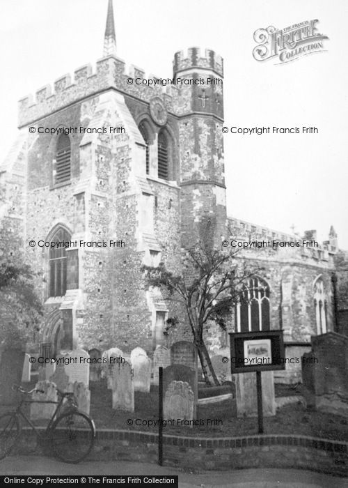 Photo of Hitchin, St Mary's Church c.1950