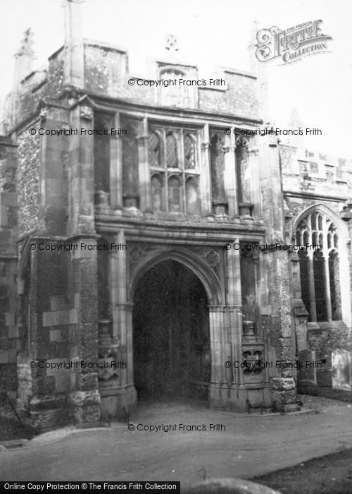 Photo of Hitchin, St Mary's Church c.1950