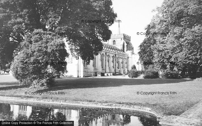 Photo of Hitchin, St Mary's Church c.1955