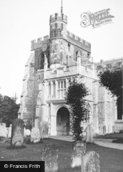 St Mary's Church c.1955, Hitchin