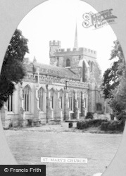 St Mary's Church c.1960, Hitchin