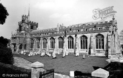 St Mary's Church c.1965, Hitchin