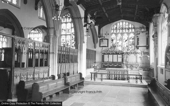 Photo of Hitchin, St Mary's Church, Interior c.1965