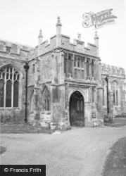 St Mary's Church Porch c.1965, Hitchin