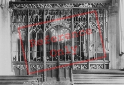 St Mary's Church, South Screen 1903, Hitchin