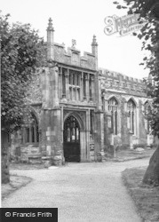 St Mary's Church, The South Porch c.1955, Hitchin