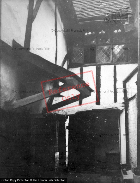 Photo of Hitchin, The Biggin, Inner Courtyard c.1950