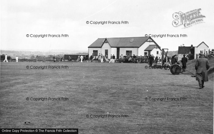 Photo of Hitchin, The Cricket Ground c.1955