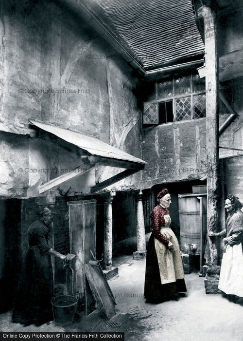 Photo of Hitchin, The Inner Courtyard, The Biggin 1903