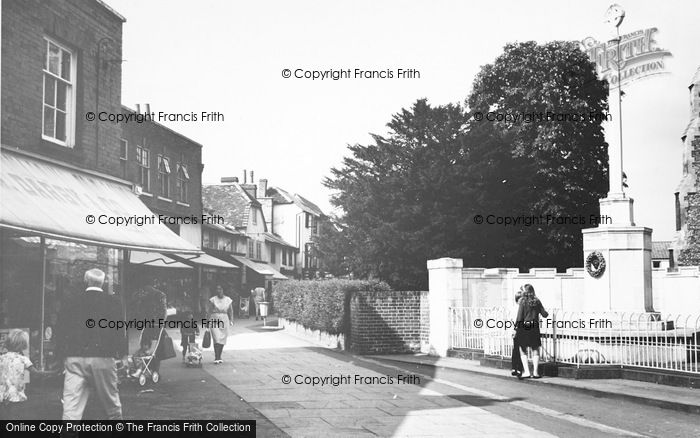 Photo of Hitchin, The Memorial c.1965