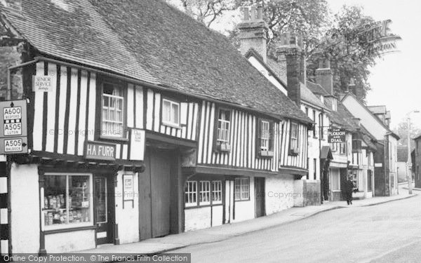 Photo of Hitchin, The Plough And Dial, Bridge Street c.1955