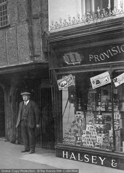Photo of Hitchin, The Provisions Shop 1929