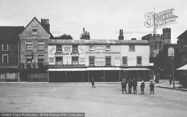 Photo of Hitchin, The Square 1901