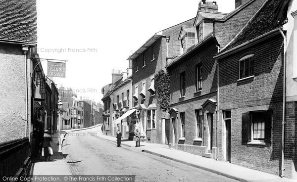 Photo of Hitchin, Tilehouse Street 1901