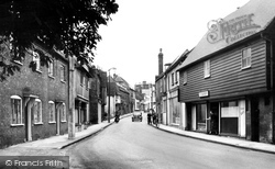 Tilehouse Street c.1955, Hitchin