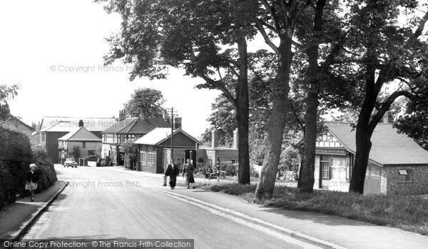 Photo of Hockley, Coppice Road And Post Office c.1960