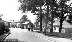 Coppice Road And Post Office c.1960, Hockley