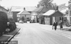 Pedestrians In Coppice Road c.1960, Hockley