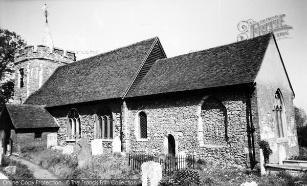 Photo of Hockley, The Church c.1960