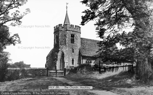 Photo of Hockley, The Parish Church Of St Peter And St Paul c.1960