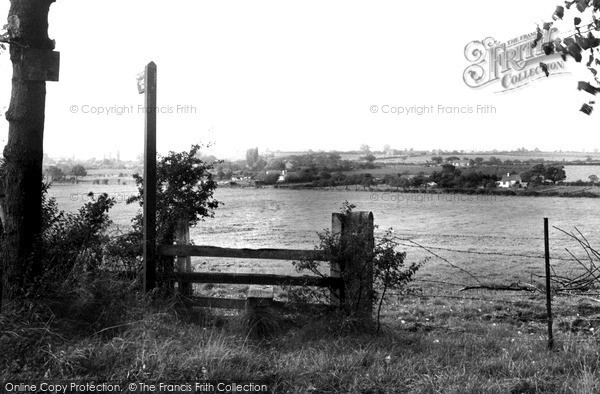 Photo of Hockley, View From The Village c.1955