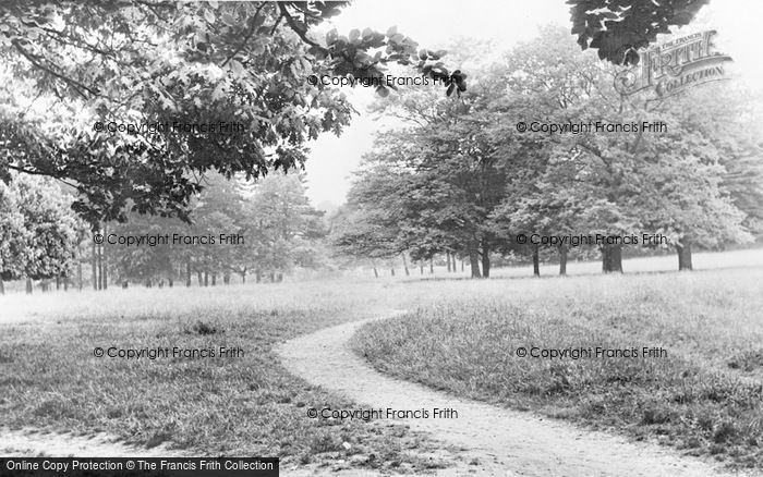 Photo of Hoddesdon, Barclay Park c.1955 - Francis Frith