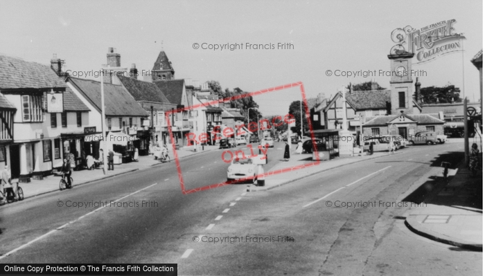 Photo of Hoddesdon, Market Place c.1960